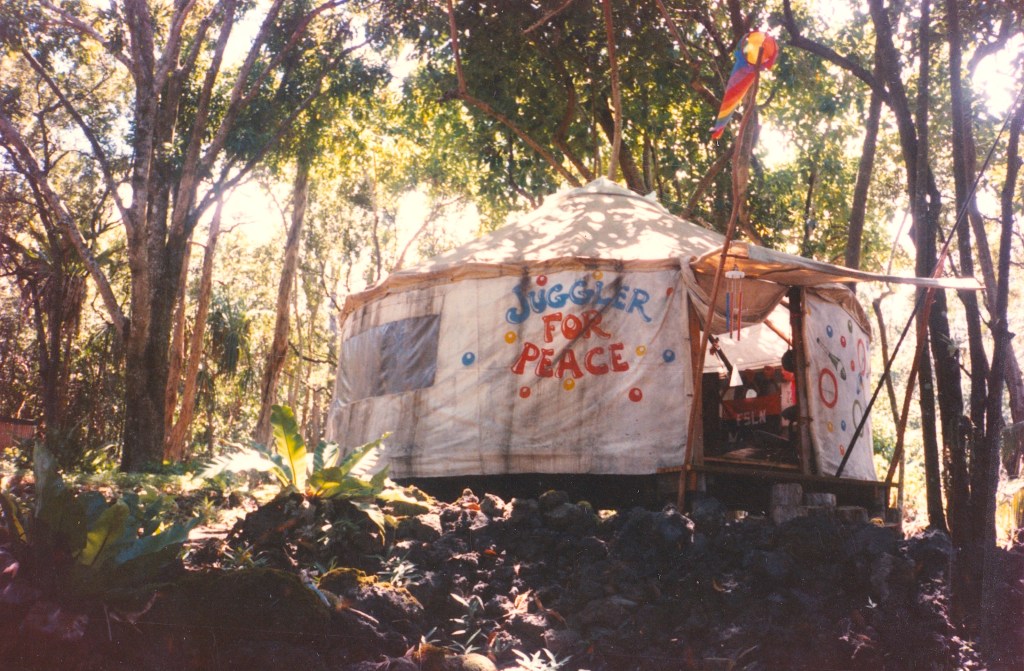 Graham's Yurt 1987